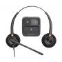 HP Poly EncorePro 520 binaural headset +Quick Disconnect, 74 g, Melns