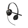 HP Poly EncorePro 520 binaural headset +Quick Disconnect, 74 g, Melns