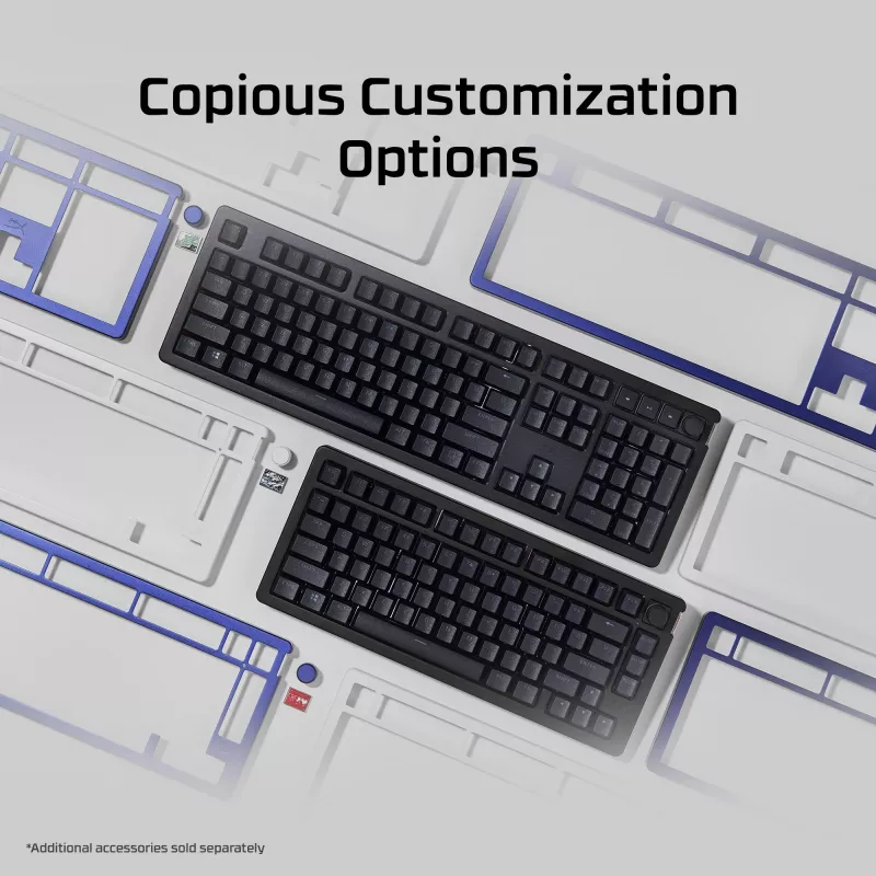 Spēļu tastatūra Kingston HP HyperX Alloy Rise modelis 7G7A3AA#ABD — kompakta vadu mehāniskā tastatūra EAN 0