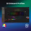Spēļu tastatūra Kingston HP HyperX Alloy Rise modelis 7G7A3AA#ABD — kompakta vadu mehāniskā tastatūra EAN 0
