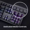 Spēļu tastatūra Kingston HP HyperX Alloy Rise modelis 7G7A3AA#ABD — kompakta vadu mehāniskā tastatūra EAN 0