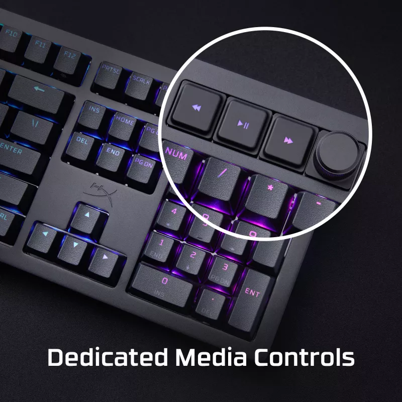 Spēļu tastatūra Kingston HP HyperX Alloy Rise modelis 7G7A3AA#ABD — kompakta vadu mehāniskā tastatūra EAN 0