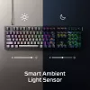 Spēļu tastatūra Kingston HP HyperX Alloy Rise modelis 7G7A3AA#ABD — kompakta vadu mehāniskā tastatūra EAN 0