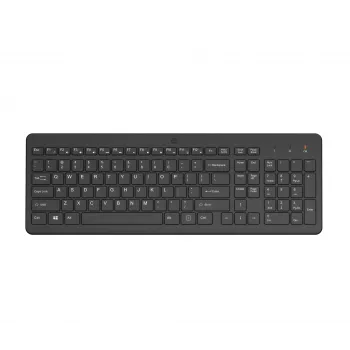 HP 220 bezvadu tastatūra, pilna izmēra, melna, membrānas tipa, mājas lietošanai