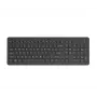 HP 220 bezvadu tastatūra — pilna izmēra (100%), RF bezvadu, membrānas, melna
