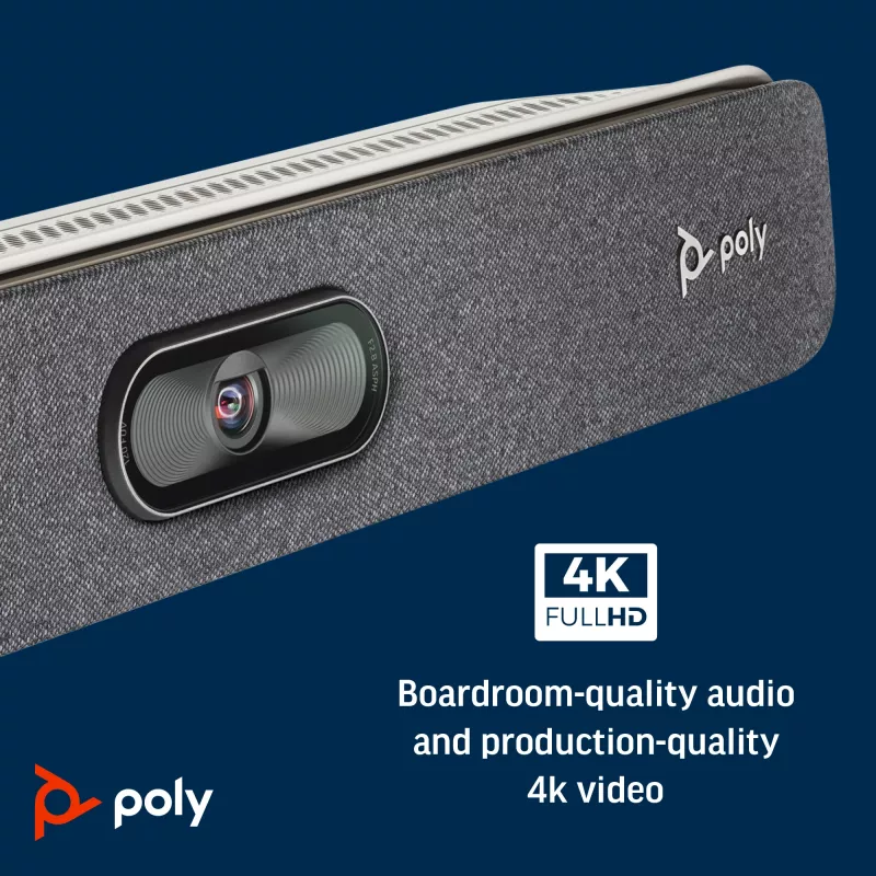 POLY Studio X30 viss-vienā video klāde 4K Ultra HD 60 kadri/s 5x tālummaiņa