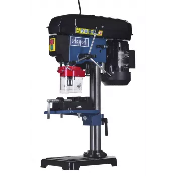 Galda urbjmašīna Scheppach DP16VLS 500W, tērauda korpuss, 230–240V, 2500 apgr./min., 13 mm patrona, 600×220×435 mm