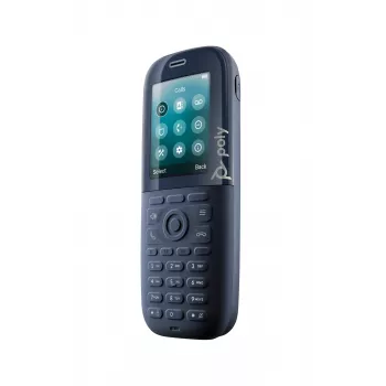 HP Poly Rove 30 DECT telefona klausule, melna, TFT, 240 x 320 pikseļi, ENERGY STAR, 300 h, 18 h