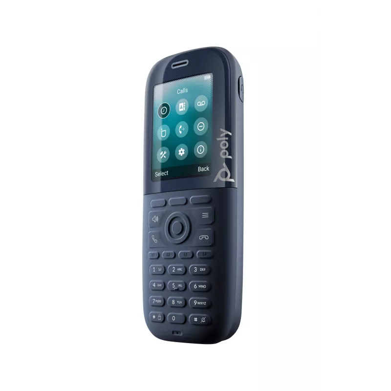 HP Poly Rove 30 DECT telefona klausule, melna, TFT, 240 x 320 pikseļi, ENERGY STAR, 300 h, 18 h