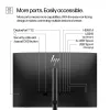 HP Series 5 Pro 24 collu WUXGA monitors — 524pn, 61 cm (24 collas), WUXGA, LCD, 5 ms, melns
