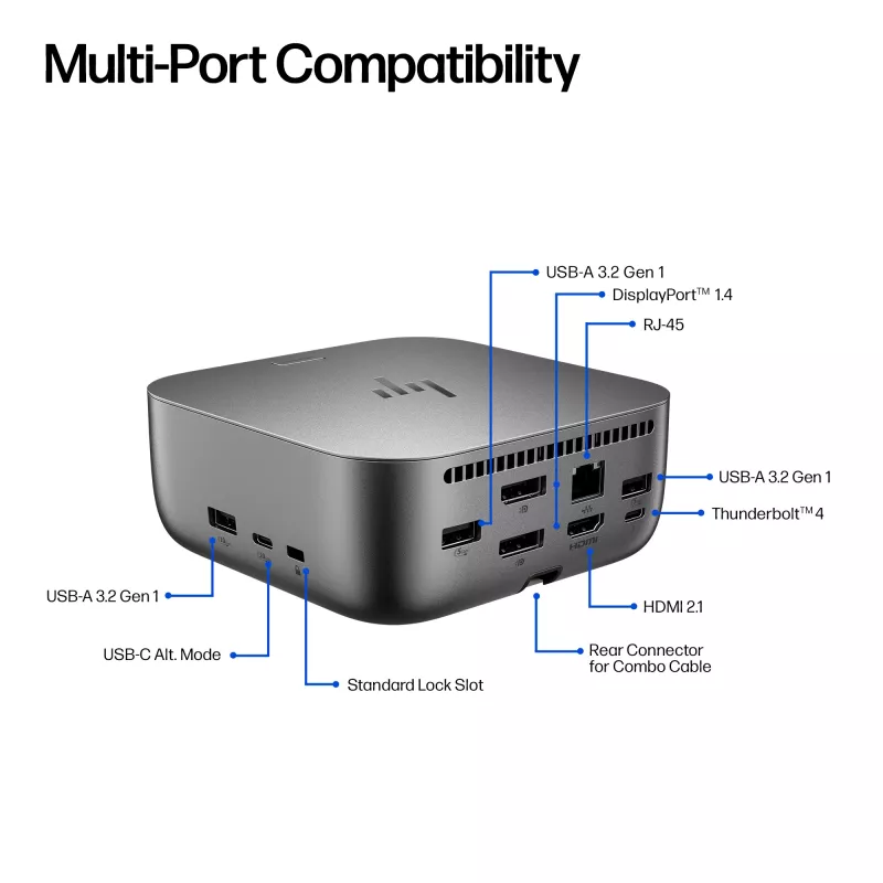 HP Thunderbolt 4 100W G6 dokstacija