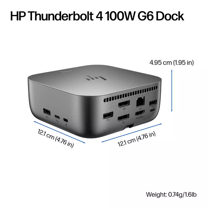 HP Thunderbolt 4 100W G6 dokstacija
