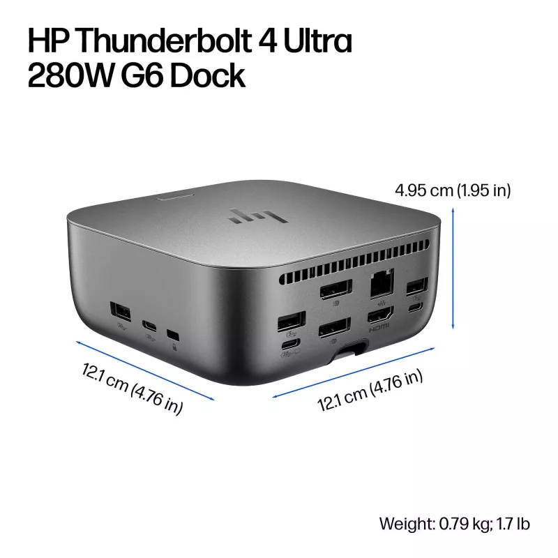 HP Thunderbolt 4 Ultra 280W G6 dokstacija