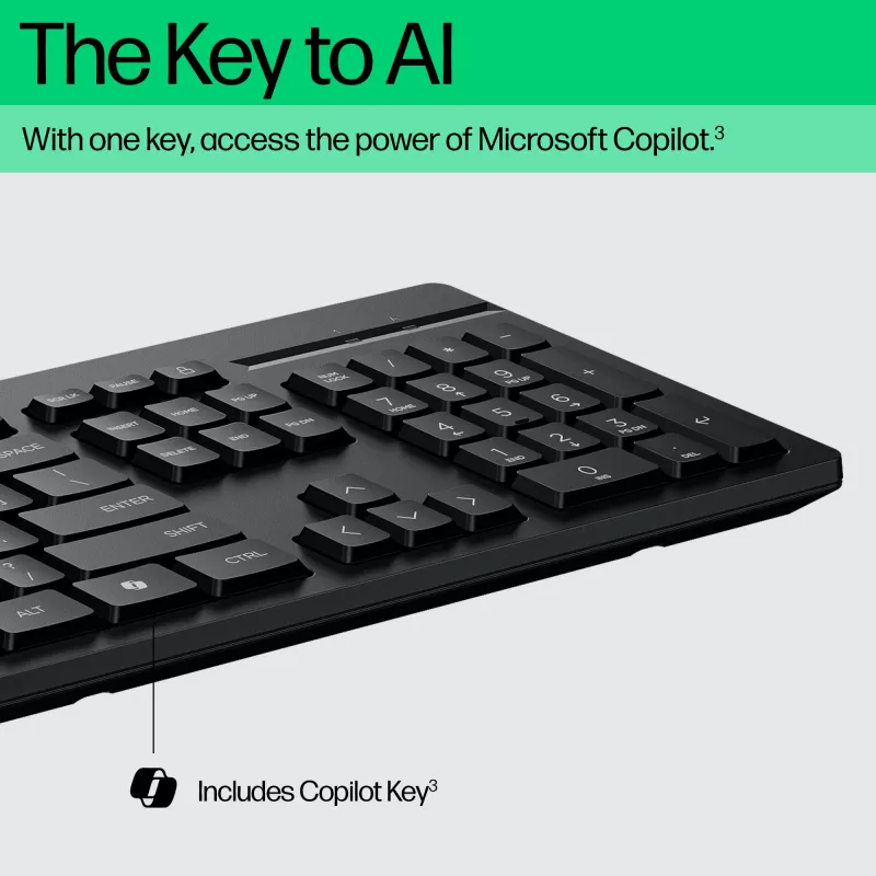 HP 125 vadu tastatūra