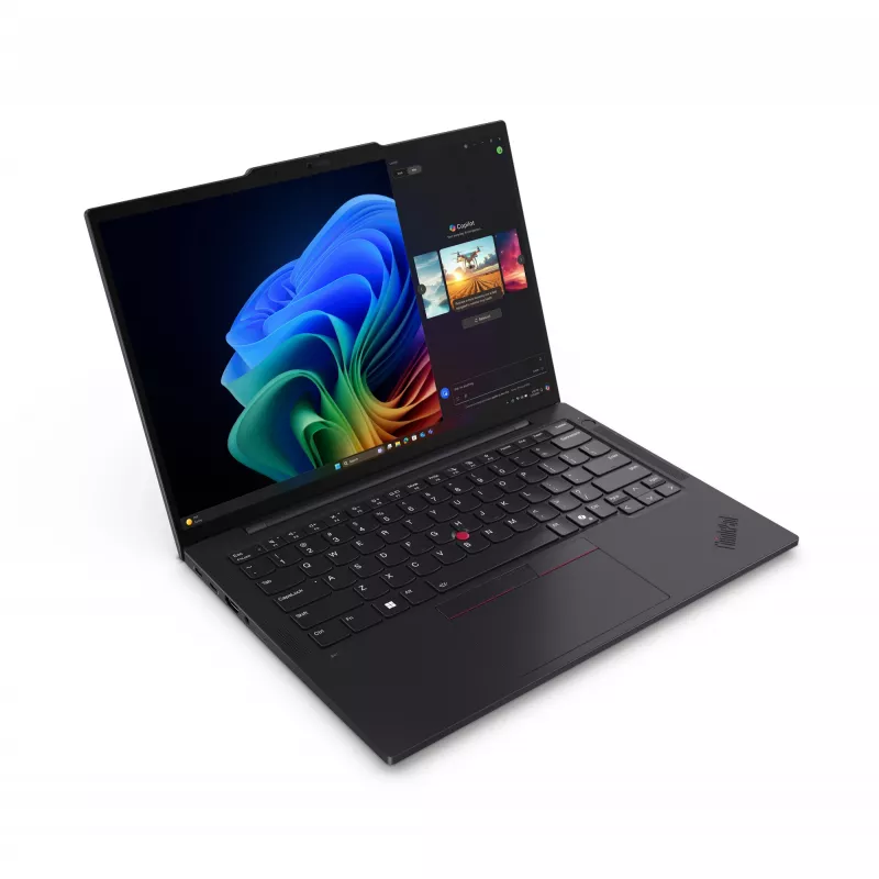 Lenovo ThinkPad T14s Gen 6 (Intel) Copilot+ PC Intel Core Ultra 5 226V Klēpjdators 35.6 cm (14 collas) WUXGA 16 GB 512 GB SSD Wi-Fi 7 (802.11be) Windows 11 Pro Vācu Melns