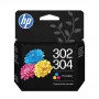 HP 302/304 Trīskrāsu oriģinālā tintes kasetne