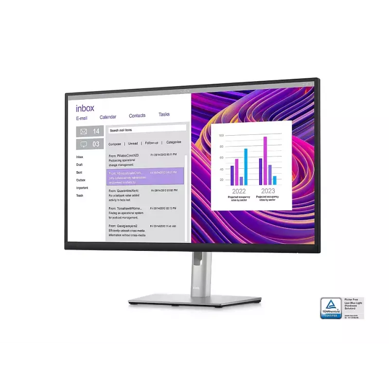 Monitors DELL P2723DE 27 collas LCD Quad HD 2560 x 1440