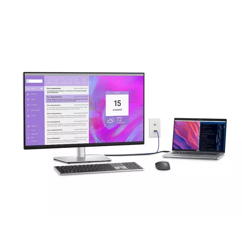 Monitors DELL P2723DE 27 collas LCD Quad HD 2560 x 1440