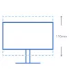 Dell S2725DC datora monitors 27 collas 2560×1440 QHD LCD 8 ms 16:9 178° USB 3.2 Gen1 skaļruņi regulējams augstums VESA balts