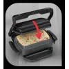 Kontaktgrils Tefal GC7148 — 2000 W, nerūsējošā tērauda korpuss, taisnstūra forma, regulējams termostats, režģa augšējā virsma, 365×365×175 mm