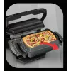 Kontaktgrils Tefal GC7148 — 2000 W, nerūsējošā tērauda korpuss, taisnstūra forma, regulējams termostats, režģa augšējā virsma, 365×365×175 mm