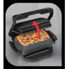Kontaktgrils Tefal GC7148 — 2000 W, nerūsējošā tērauda korpuss, taisnstūra forma, regulējams termostats, režģa augšējā virsma, 365×365×175 mm