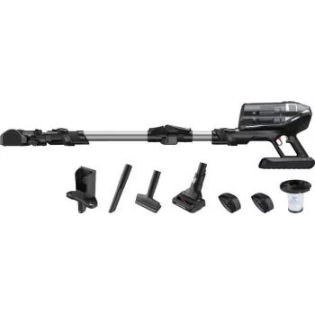 Rowenta X-Force RH9958 2-in-1 stick vacuum baterija Dry HEPA Bagless 0.9 L Melns, pelēka