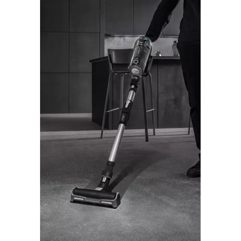 Rowenta X-Force RH9958 2-in-1 stick vacuum baterija Dry HEPA Bagless 0.9 L Melns, pelēka