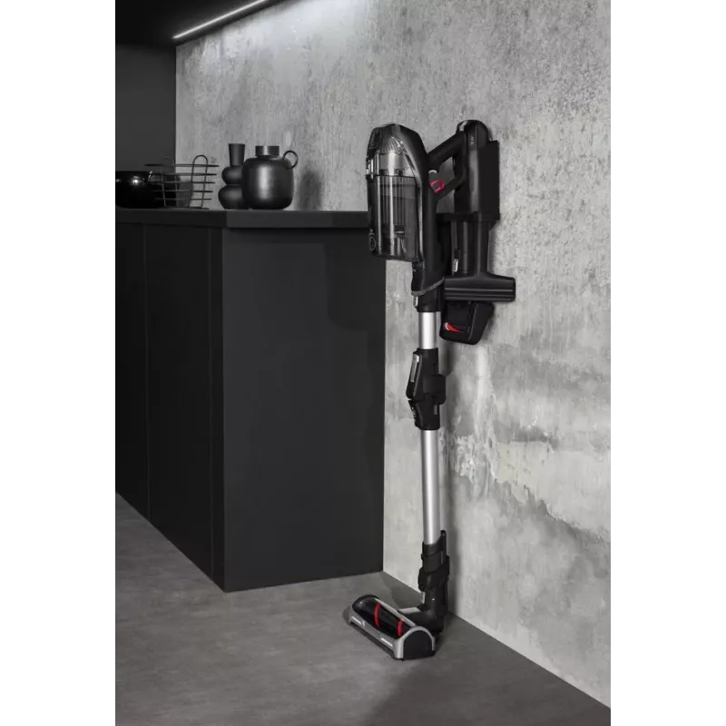 Rowenta X-Force RH9958 2-in-1 stick vacuum baterija Dry HEPA Bagless 0.9 L Melns, pelēka
