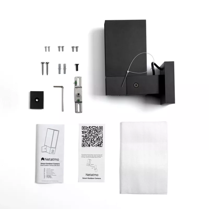 Netatmo Presence Box IP drošības kamera Āra 1920 x 1080 pikseļi NOC01-EU