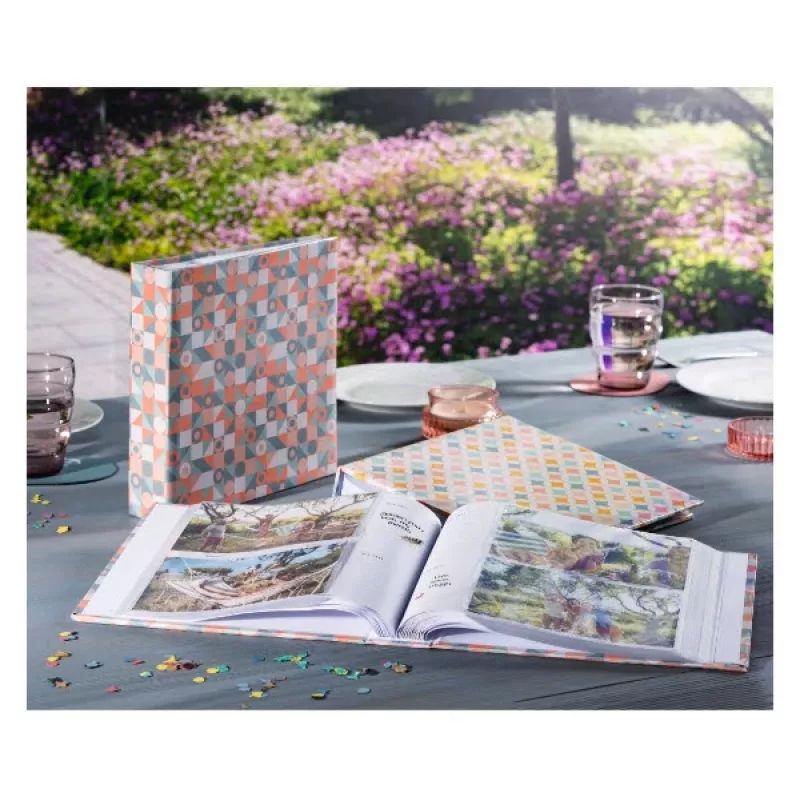 Hama Sixties fotoalbums, daudzkrāsains, 200 loksnes, 10 x 15
