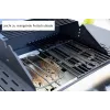 Unold 58595 Barbecue Grill-Wagen BUDDY Grila ratiņi Elektrisks Melns, Nerūsējošais tērauds 2600 W