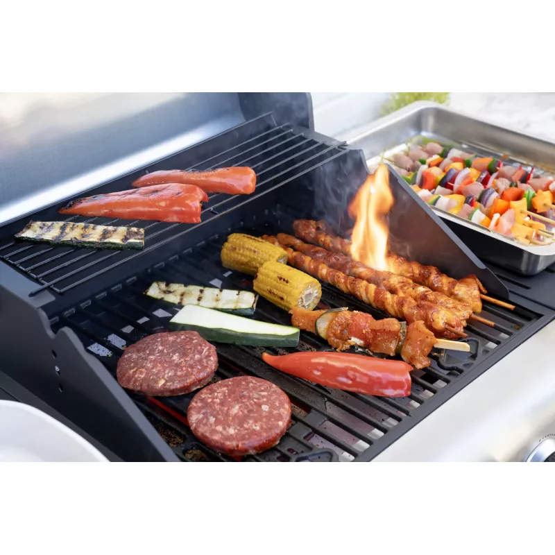 Unold 58595 Barbecue Grill-Wagen BUDDY Grila ratiņi Elektrisks Melns, Nerūsējošais tērauds 2600 W