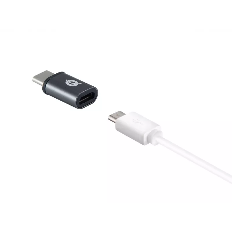 Conceptronic DONN04G USB-C uz USB A/MicroB OTG adapteris, 2 gab., 10 Gbps (C-A), 480 Mbps (C-MicroUSB)