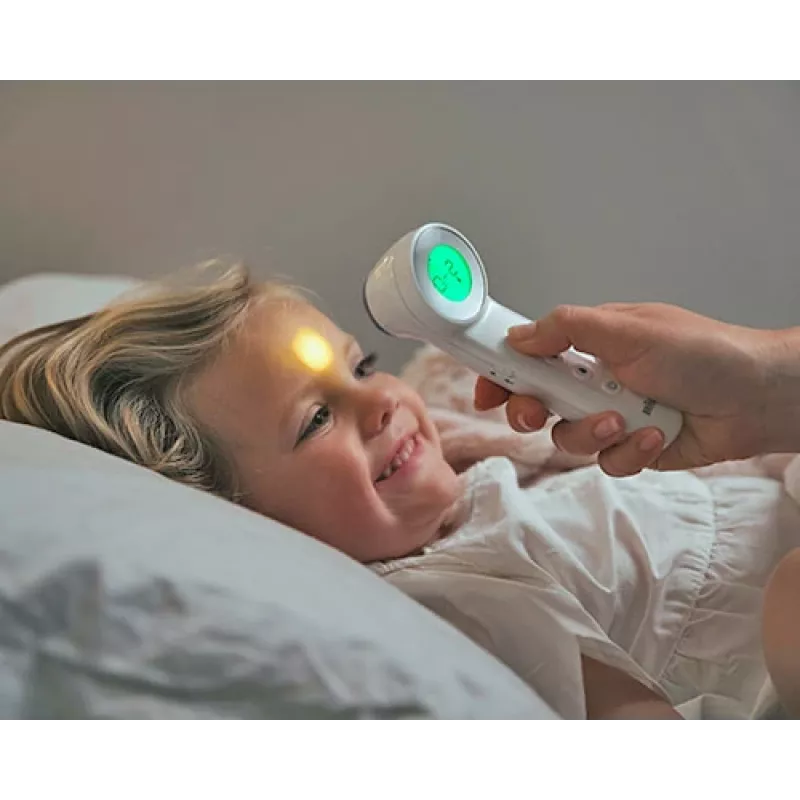 Braun BNT400 bezkontakta Baltas Pierei