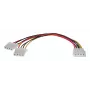 InLine iekšējais strāvas Y-kabelis 1x 5.25 collu Molex / 2x 5.25 collu Molex 0.20 m
