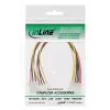 InLine iekšējais strāvas Y-kabelis 1x 5.25 collu Molex / 2x 5.25 collu Molex 0.20 m