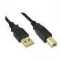 Microconnect USBAB5G USB kabelis USB 2.0 5 m USB A USB B Melns