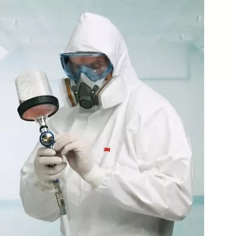 Respirator 3M 6000 Series L, atkārtoti lietojams pussejas respirators, izmērs L, pelēks