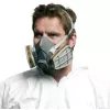 Respirator 3M 6000 Series L, atkārtoti lietojams pussejas respirators, izmērs L, pelēks
