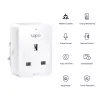 Viedā kontaktligzda TP‑Link Tapo Mini P110M — Wi‑Fi/Bluetooth iekštelpu viedā kontaktligzda, 16 A, 100–240 V, 3680 W, balta