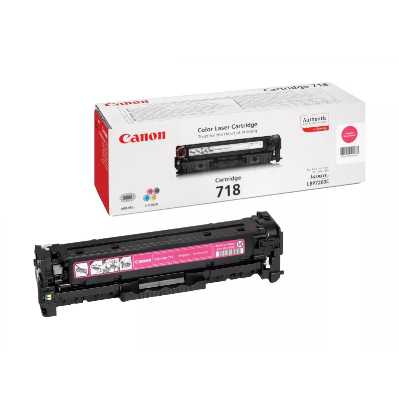 Toner fuksīna 2.9K 718M/2660B002 Canon