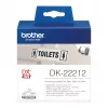 Nepārtrauktas lentes lente Brother DK22212