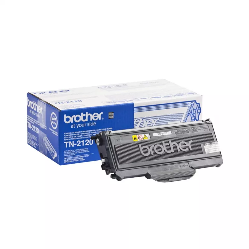 Brother TN-2120 tonera kasetne 1 gab. Oriģināls Melns