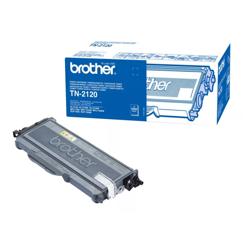 Brother TN-2120 tonera kasetne 1 gab. Oriģināls Melns