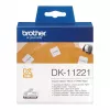 Kvadrātveida papīra etiķete Brother DK11221