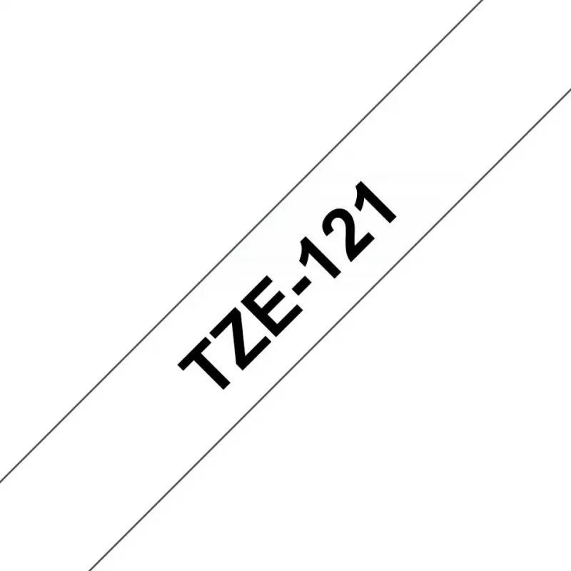 Lentu uzlīmju lente Brother TZE-121