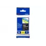 Laminēta lente Brother TZe345 18mm balta uz melna