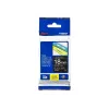 Laminēta lente Brother TZe345 18mm balta uz melna