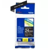 Lentu lente Brother TZe355 24mm Balta uz melna